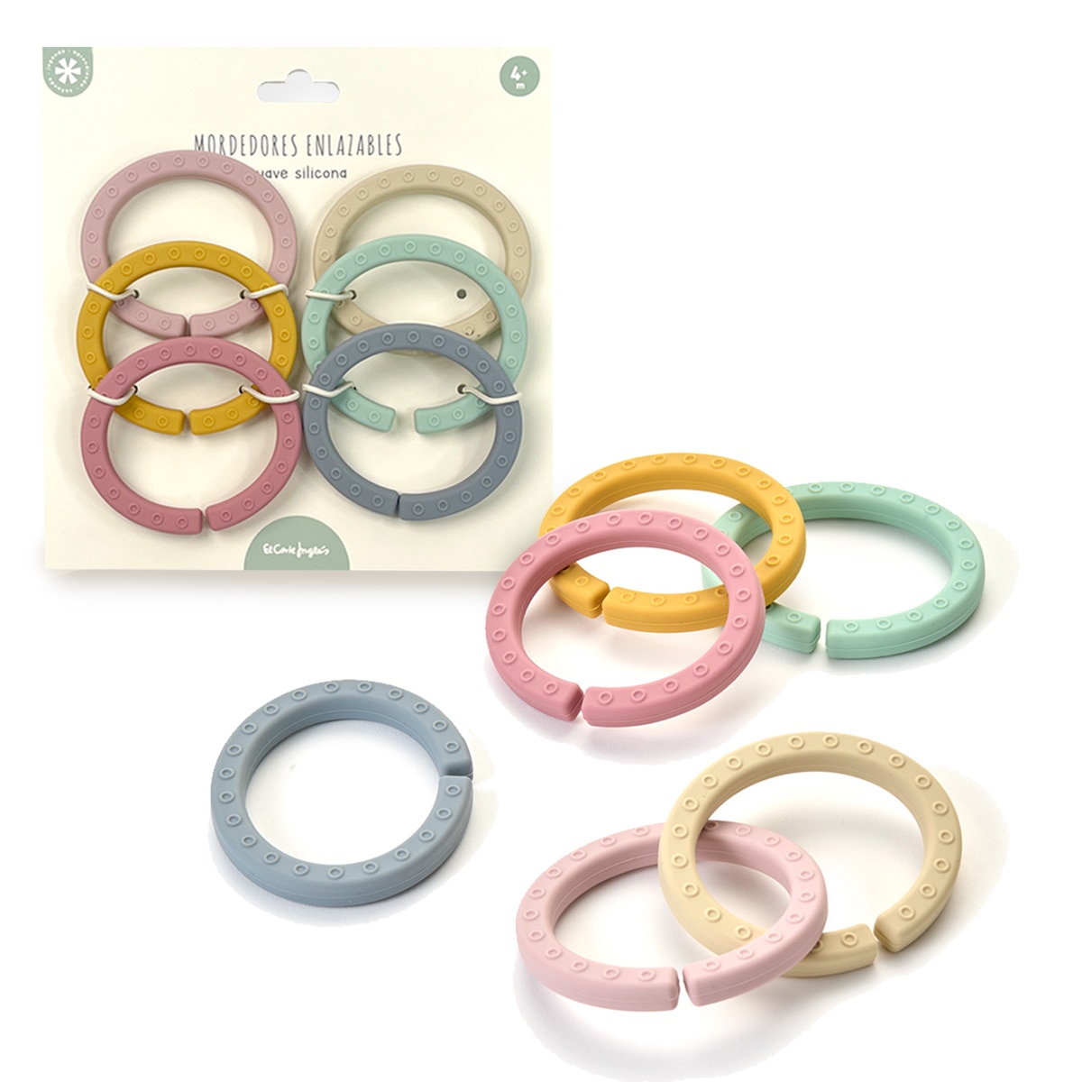 Imagem 0 de Mordedor de Silicone 6 Peças