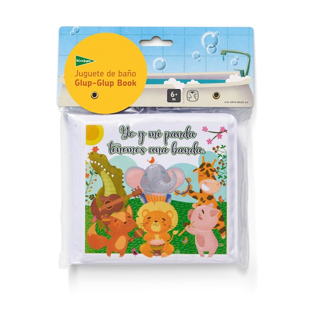 Libro de baño Glup-Glup Book El Corte Inglés