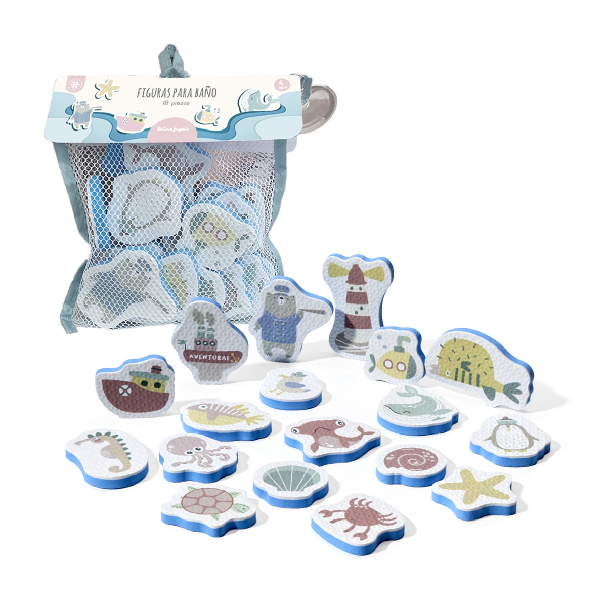 Imagem 0 de Bonecos de Espuma para  Banho