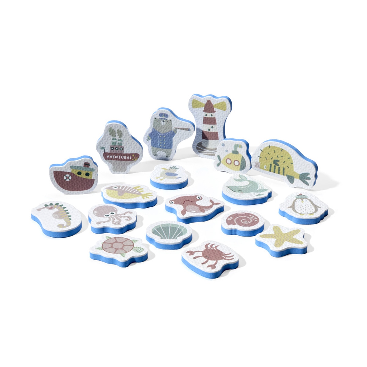 Bonecos de Espuma para Banho 2