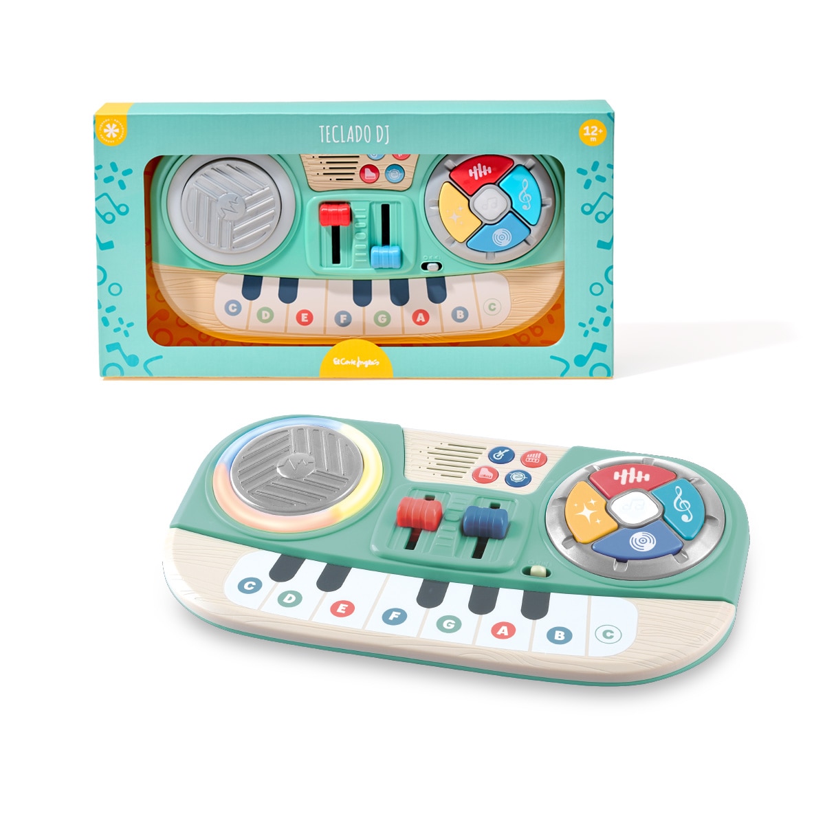 Teclado DJ para Crianças com Luzes e Sons El Corte Inglés 1