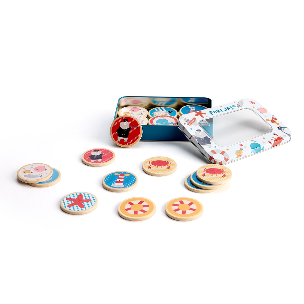 Imagem 0 de Jogo de Memória de Madeira Sustentável