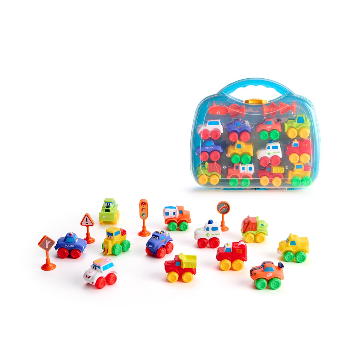 Set de 12 coches blanditos El Corte Inglés 2