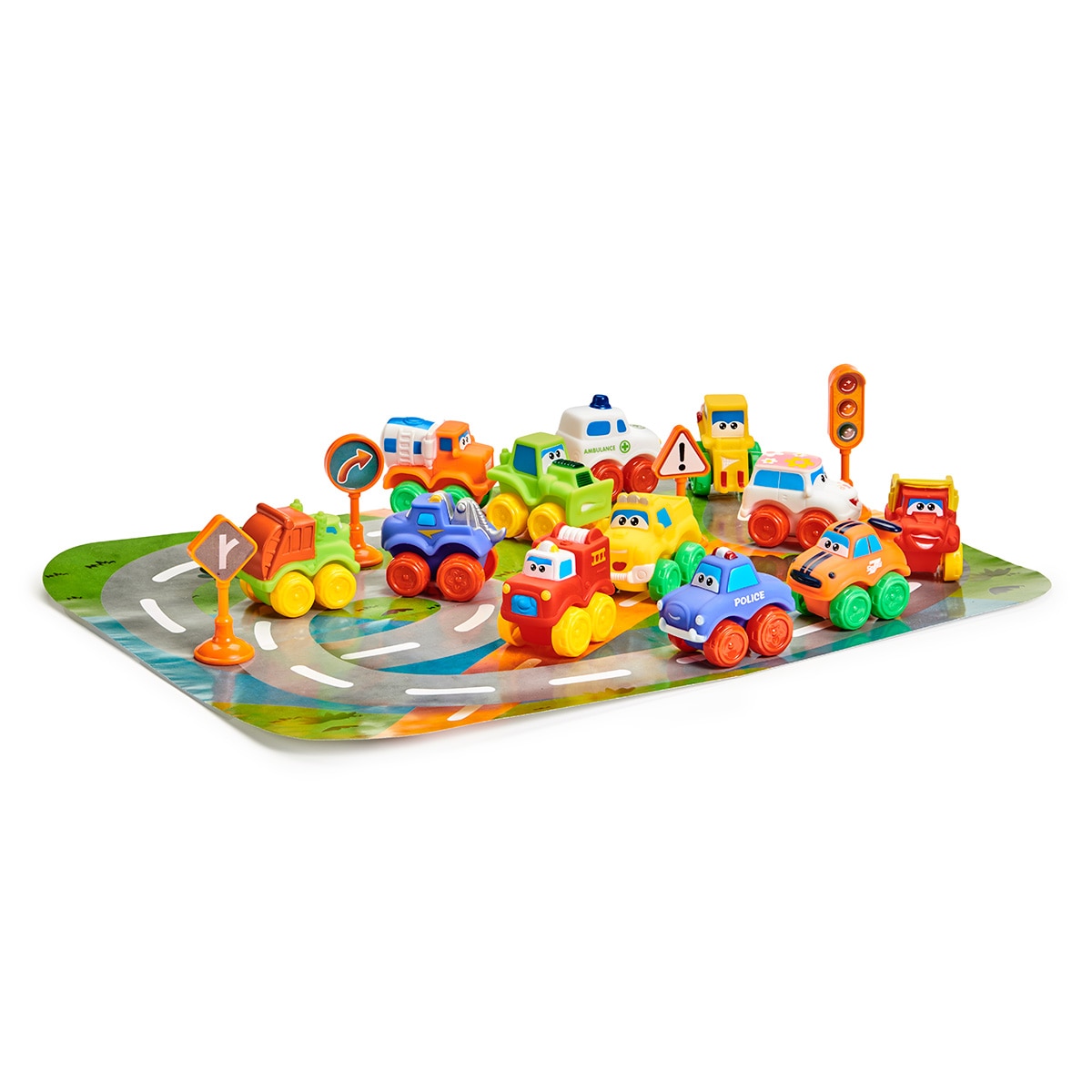 Set de 12 coches blanditos El Corte Inglés 3