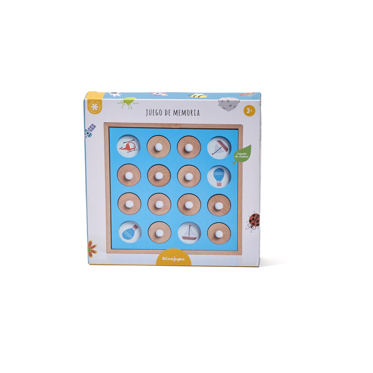 Juego de memoria de madera El Corte Inglés 3