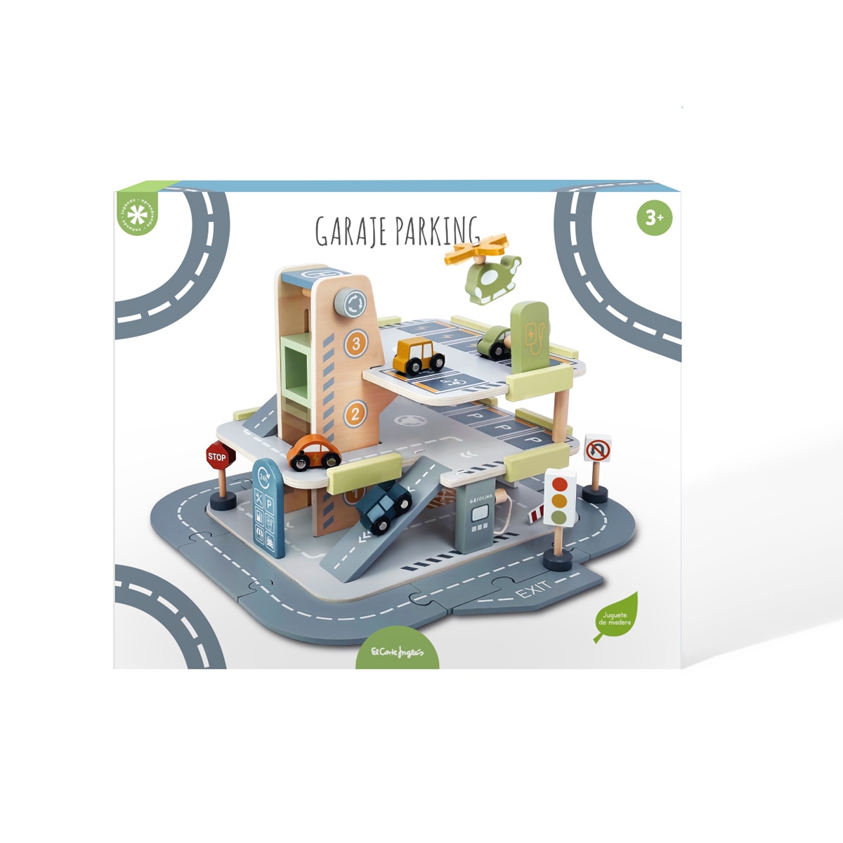 Garaje parking de madera El Corte Inglés 3