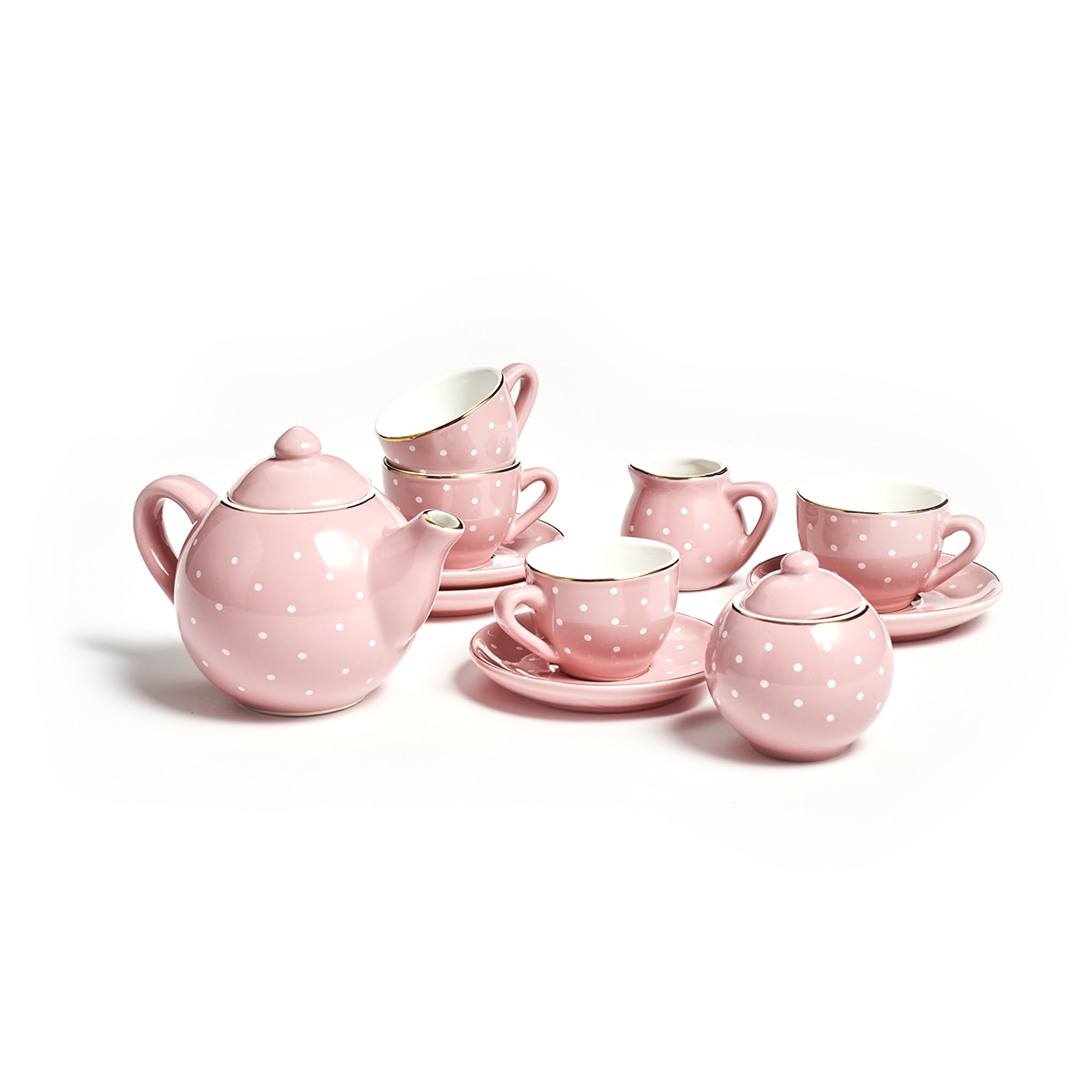 Juego de té porcelana El Corte Inglés 5