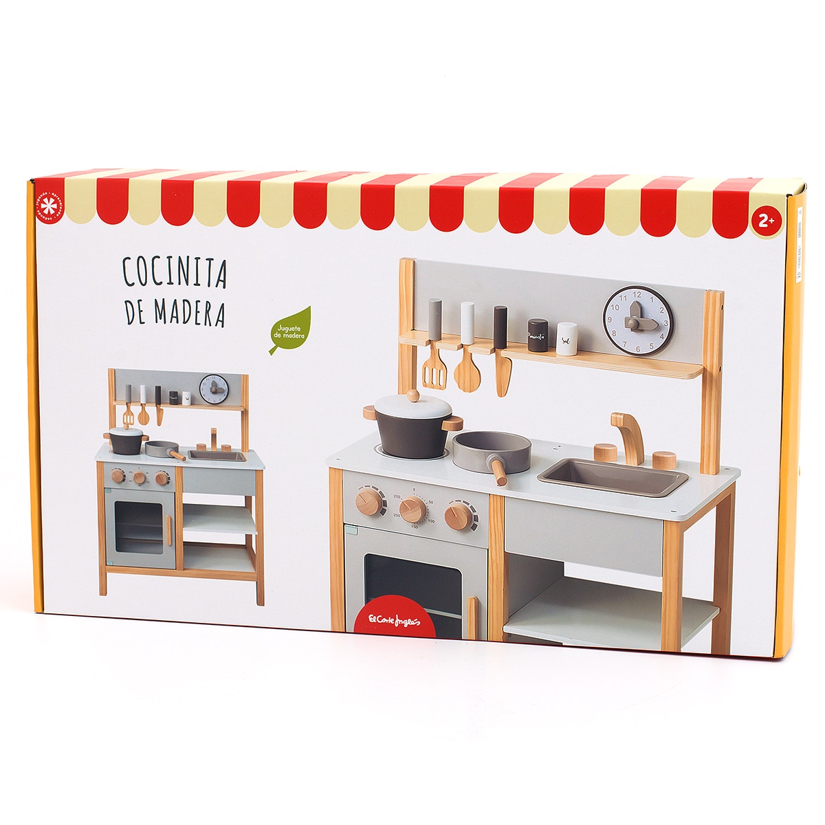 Cocinita de madera sostenible El Corte Inglés 5