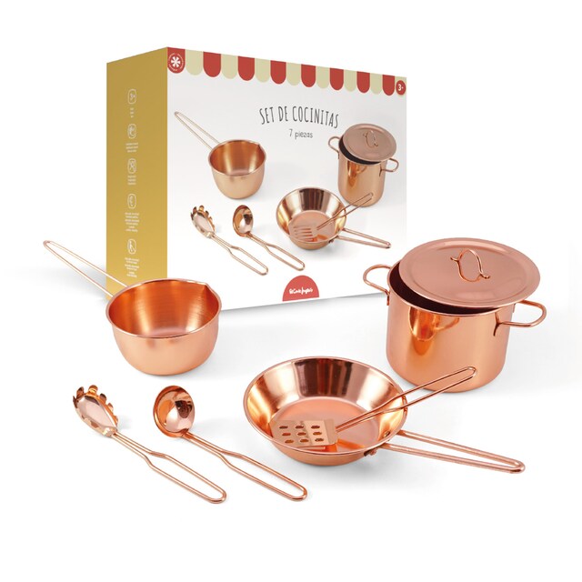 Imagem 0 de Set de Cozinha de Cobre El Corte Inglés