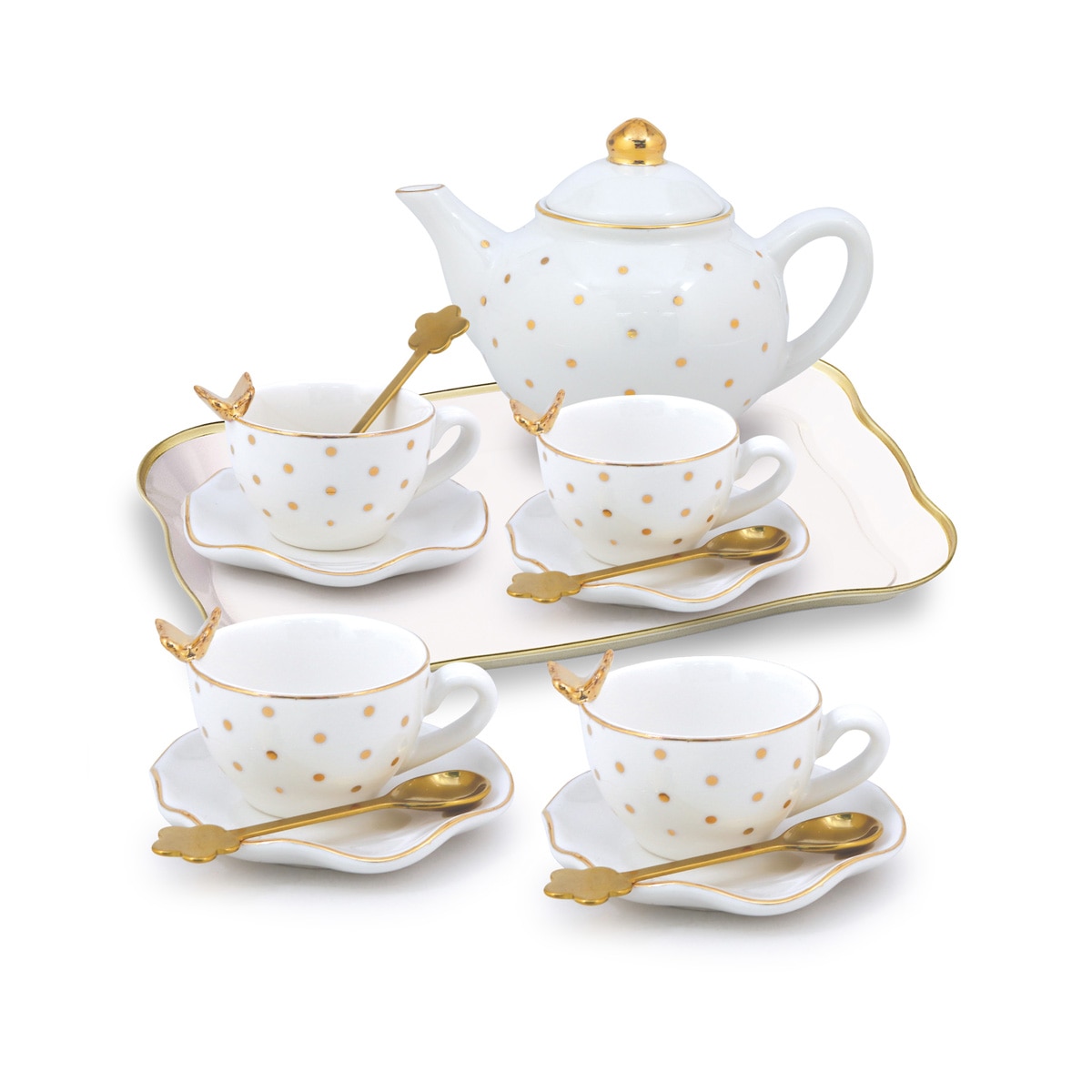 Conjunto de Chá de Porcelana El Corte Inglés 2