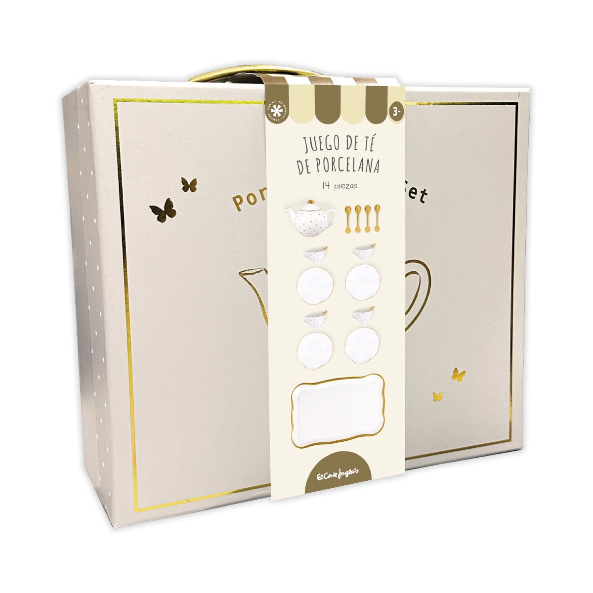 Conjunto de Chá de Porcelana El Corte Inglés 3