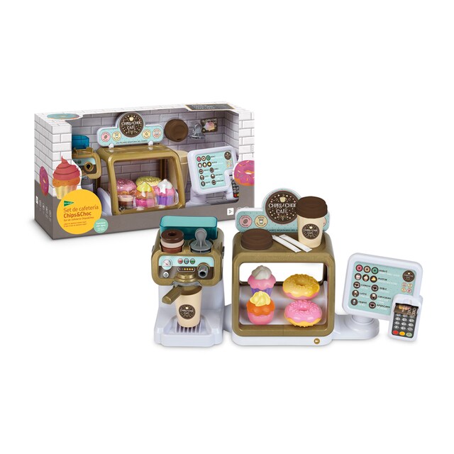 Imagen 0 de Set de cafetería con pantalla táctil y máquina de café con circulación de agua Chips&Choc El Corte Inglés