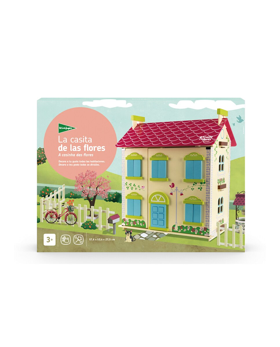 Imagen 2 de Casa de muñecas de madera La casita de las flores El Corte Inglés