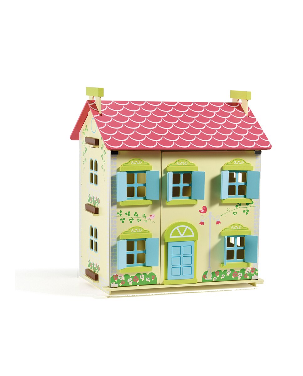 Imagen 3 de Casa de muñecas de madera La casita de las flores El Corte Inglés