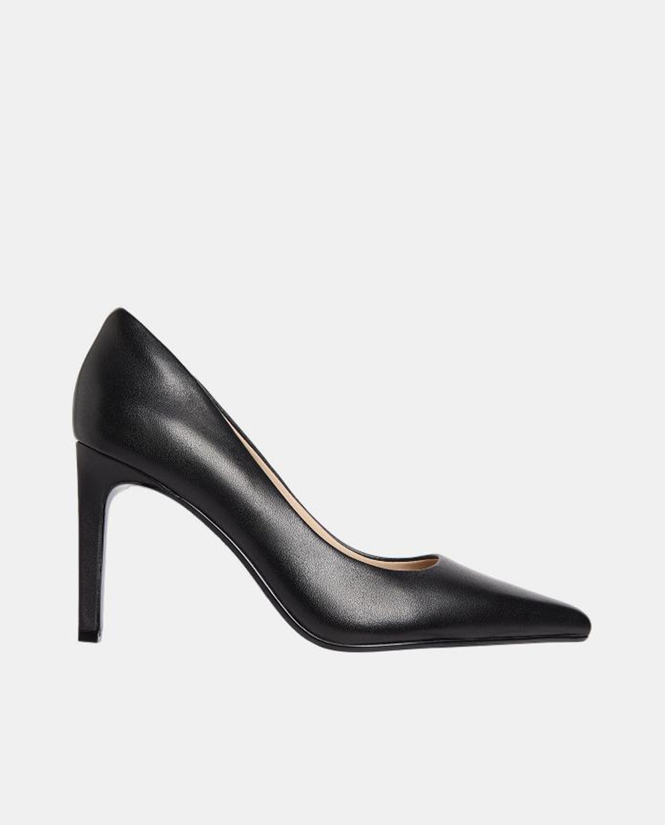 Tacón stiletto de piel Calvin Klein - Negro Negro-1