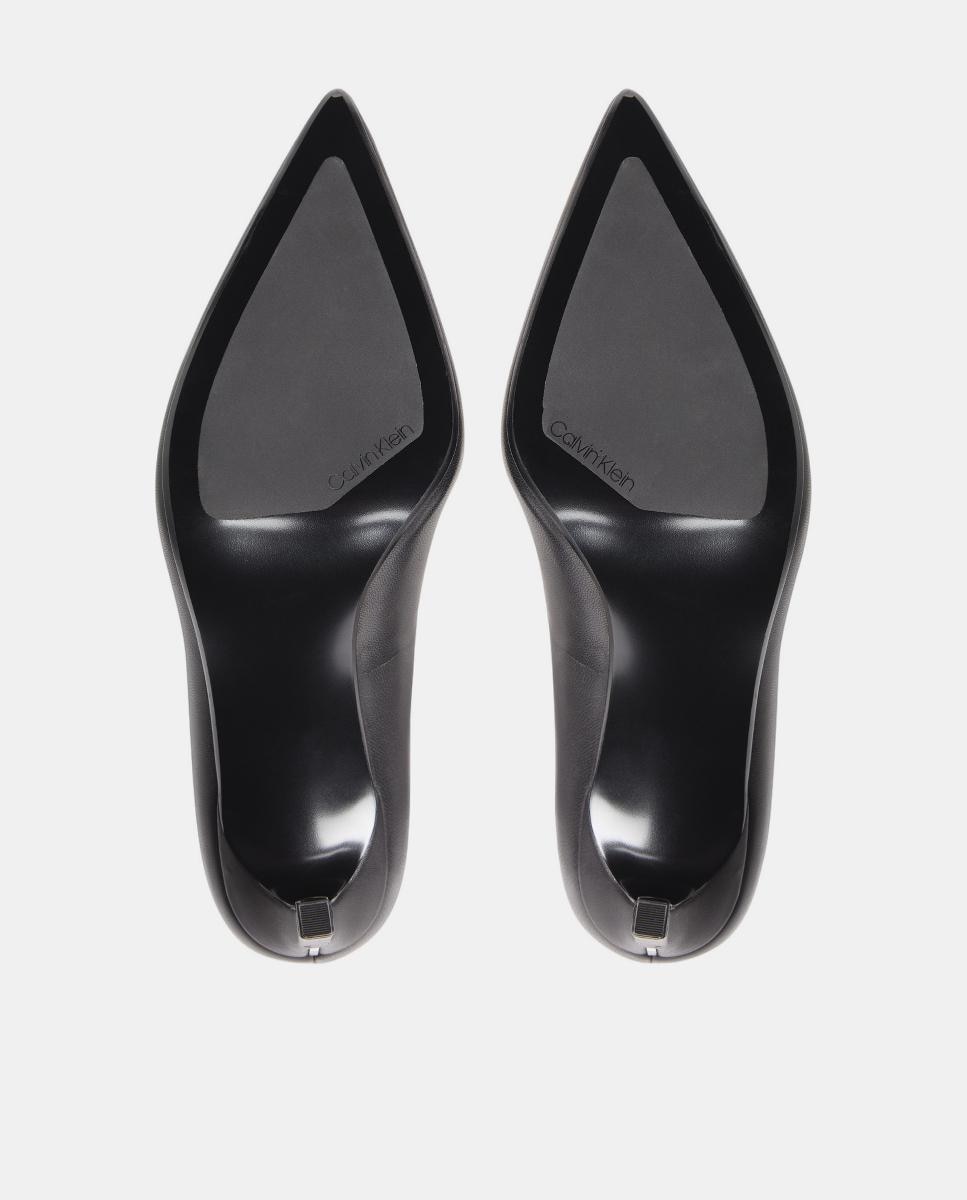 Tacón stiletto de piel Calvin Klein - Negro Negro-4