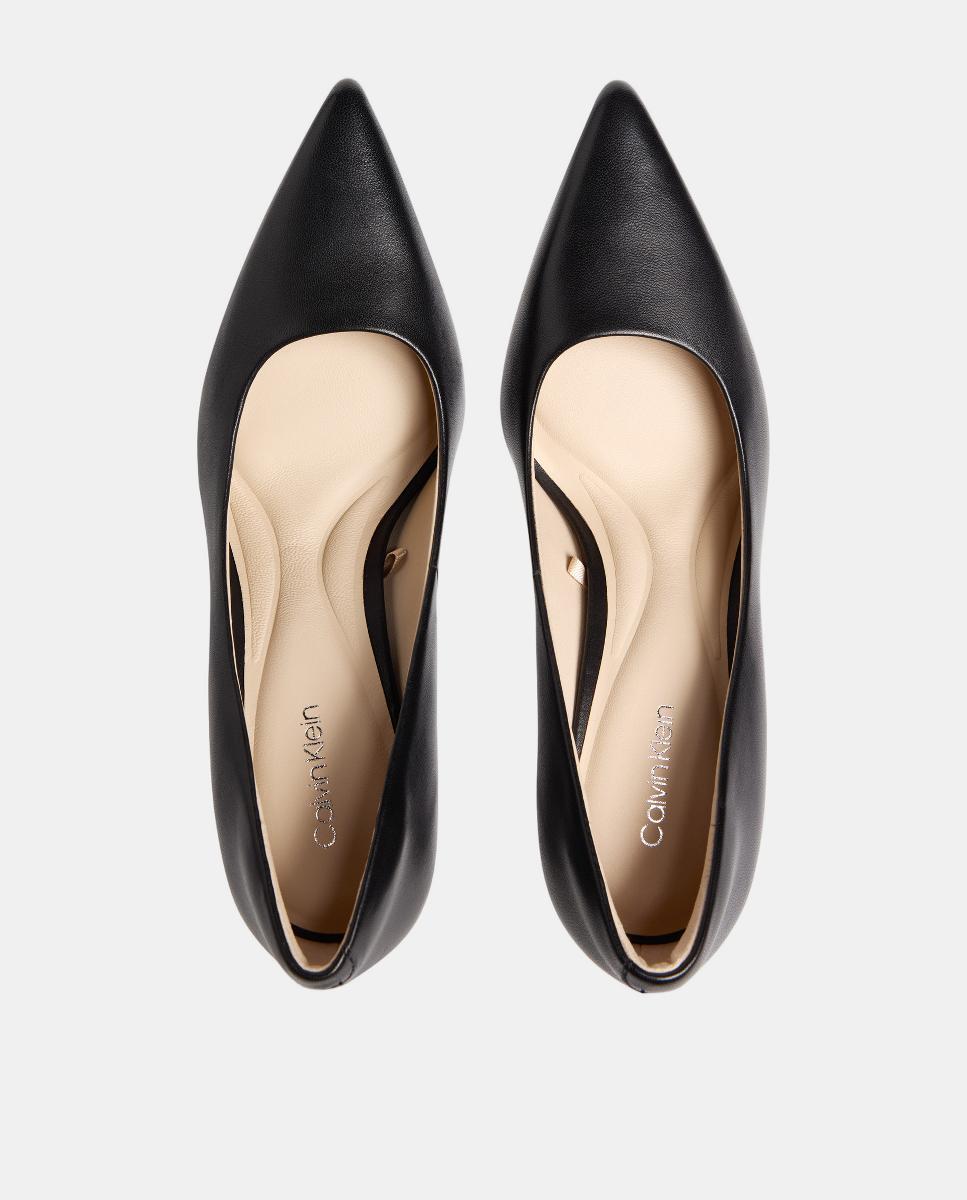 Tacón stiletto de piel Calvin Klein - Negro Negro-5
