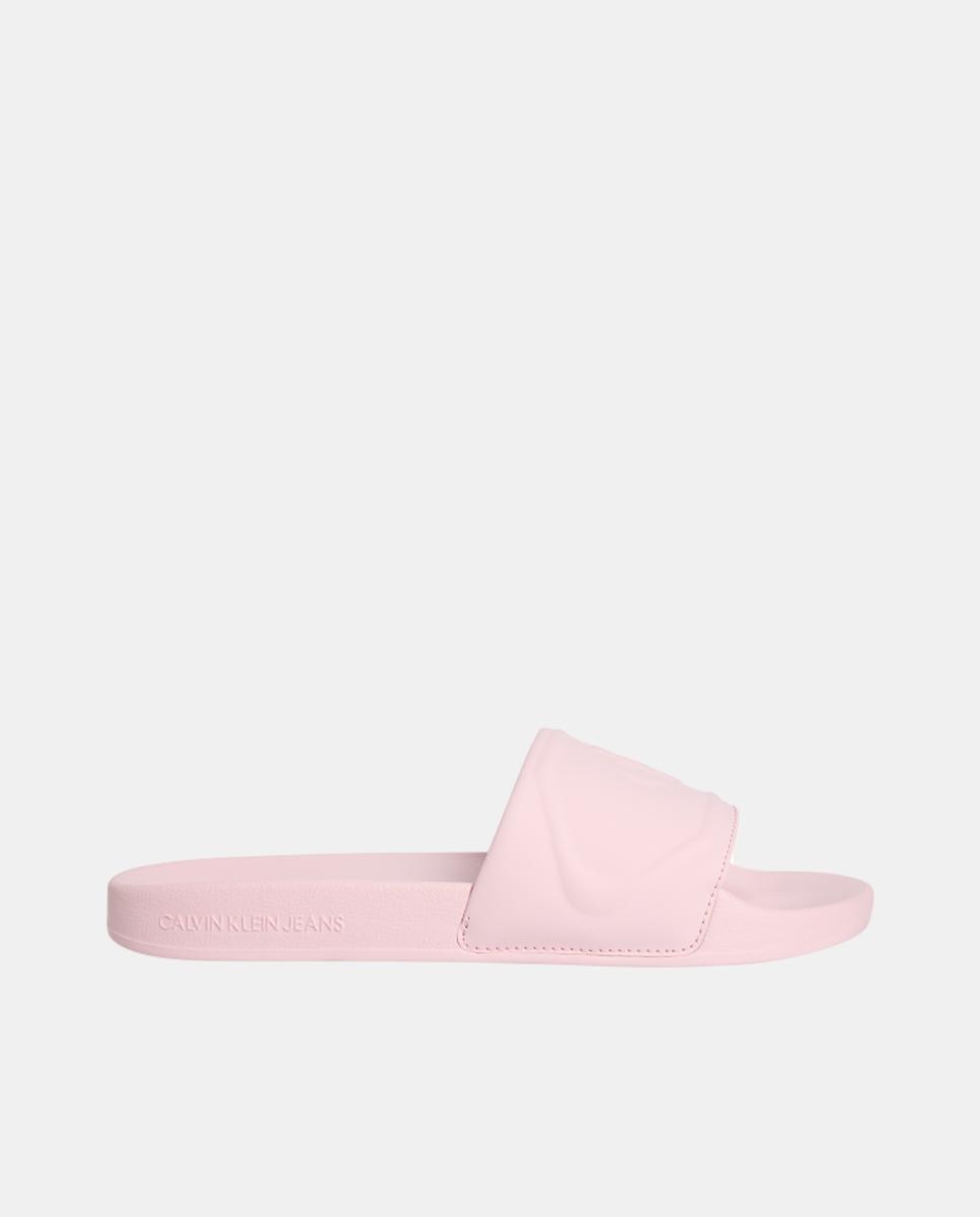 Chinelos de Banho com Logótipo Gravado Rosa-1