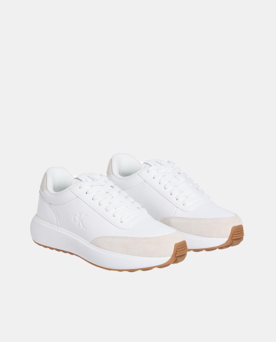 Sapatilhas Runner Monocolor Branco-2