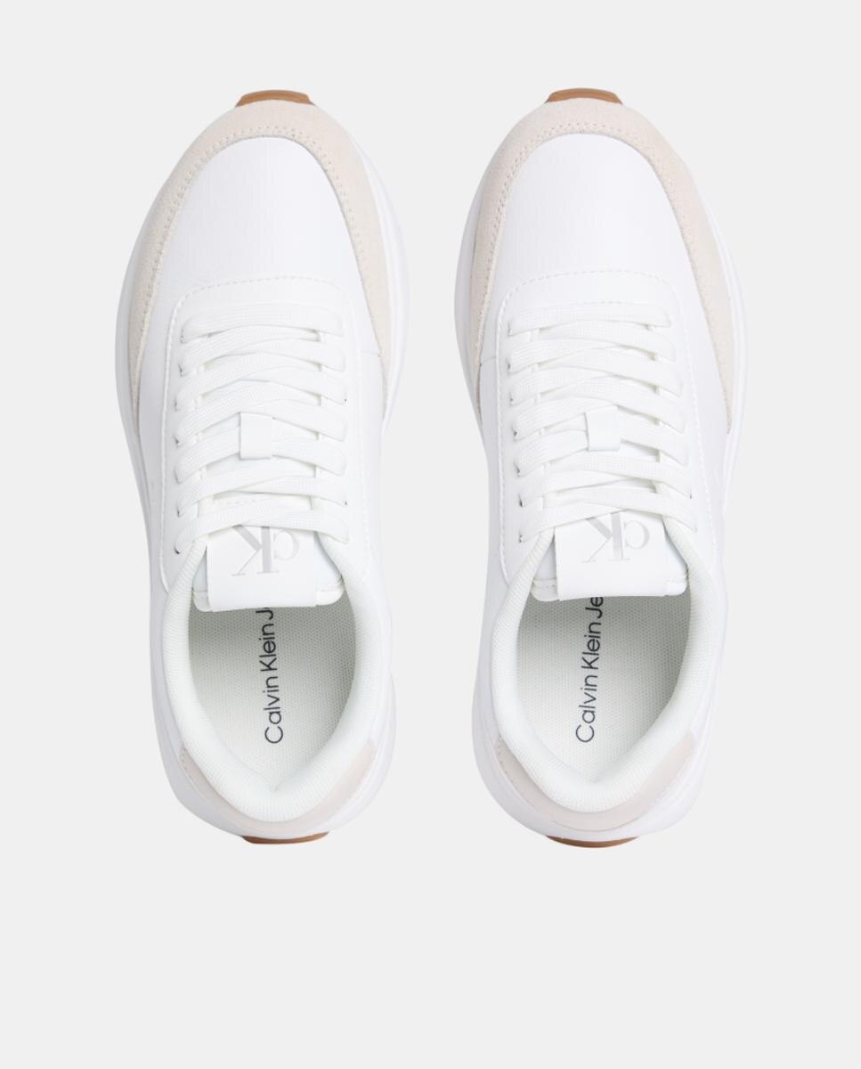 Sapatilhas Runner Monocolor Branco-3