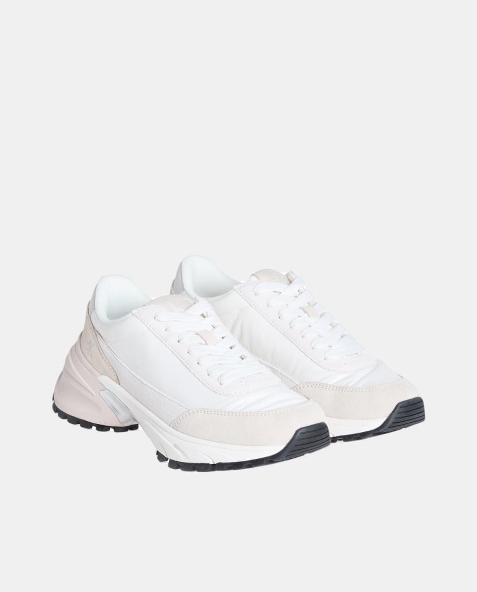 Sapatilhas Casual de Nylon Branco-2