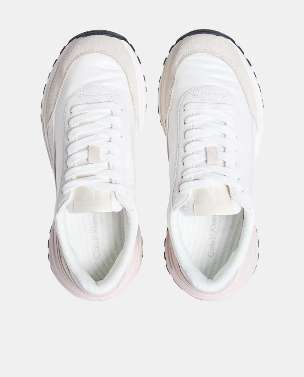 Sapatilhas Casual de Nylon Branco-3