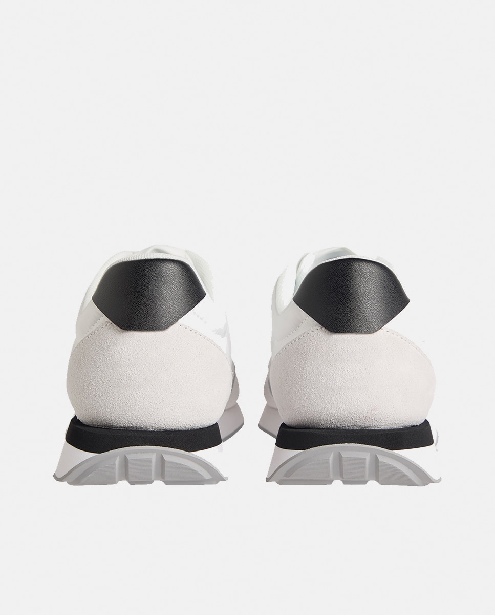 Sapatilhas Runner de Nylon Branco-3
