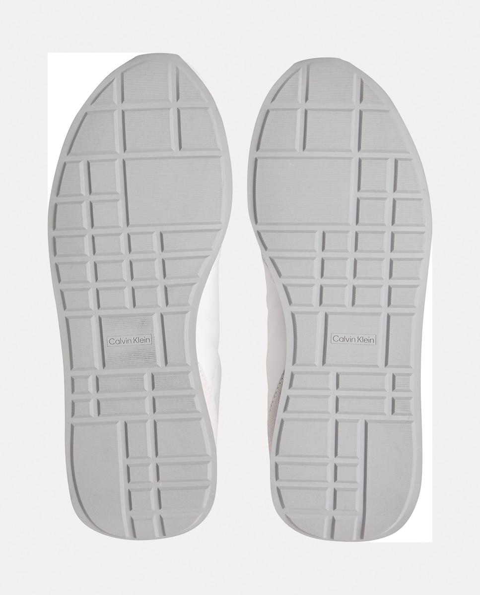 Sapatilhas Runner de Nylon Branco-4