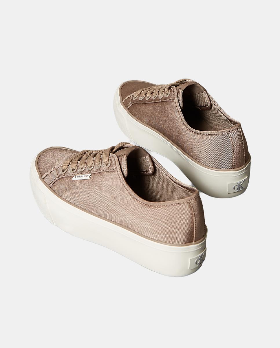 Sapatilhas de Lona Taupe-3