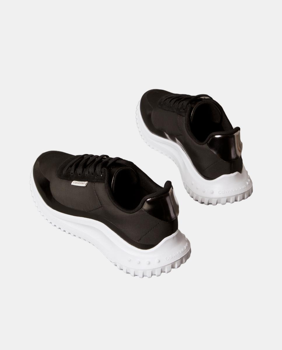 Sapatilhas Runner Metalizadas Preto-3