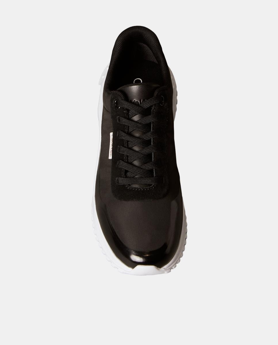Sapatilhas Runner Metalizadas Preto-4