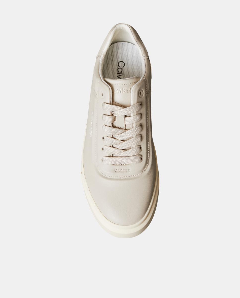 Sapatilhas Desportivas com Plataforma Bege-4