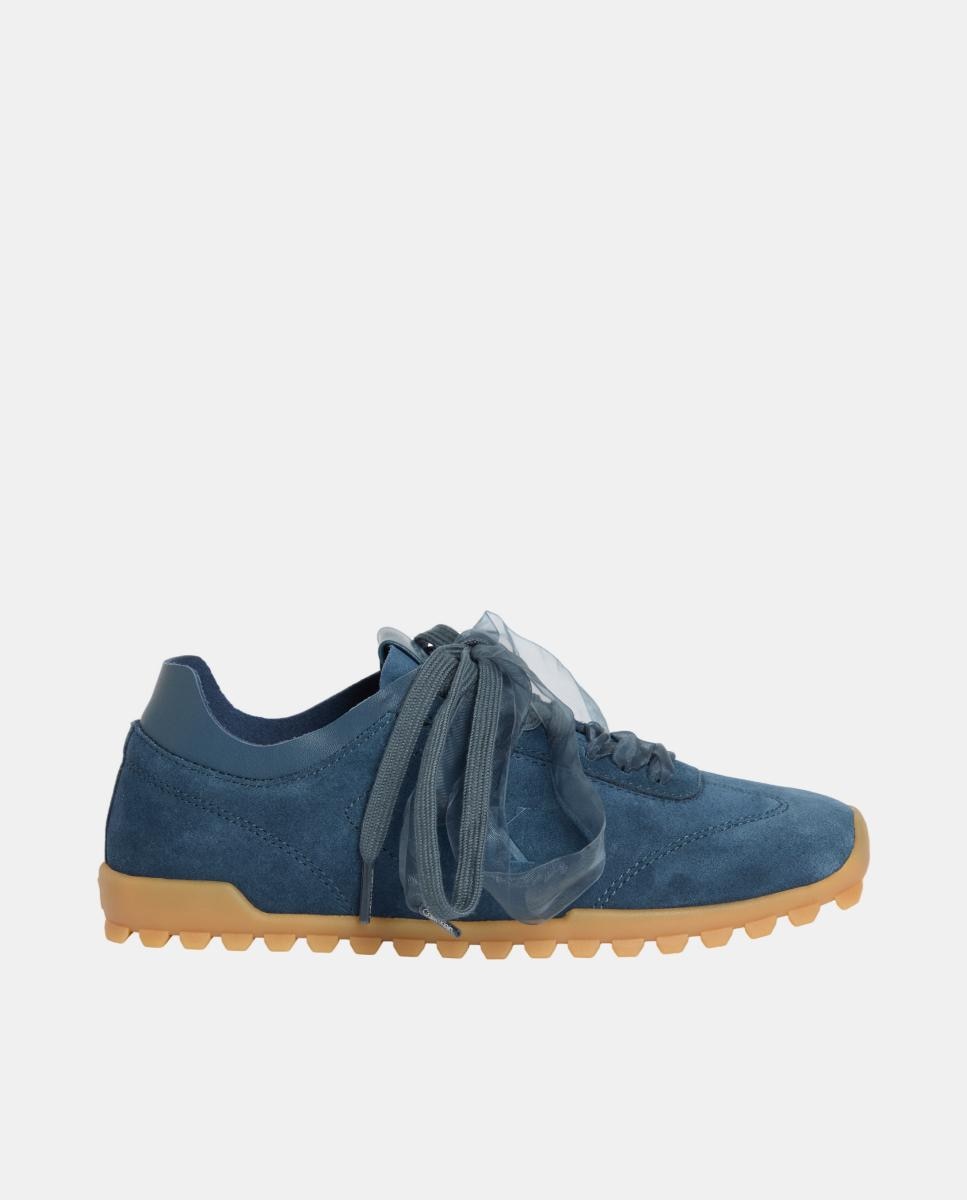 Calvin Klein - Zapatilla runner Calvin Klein de ante.