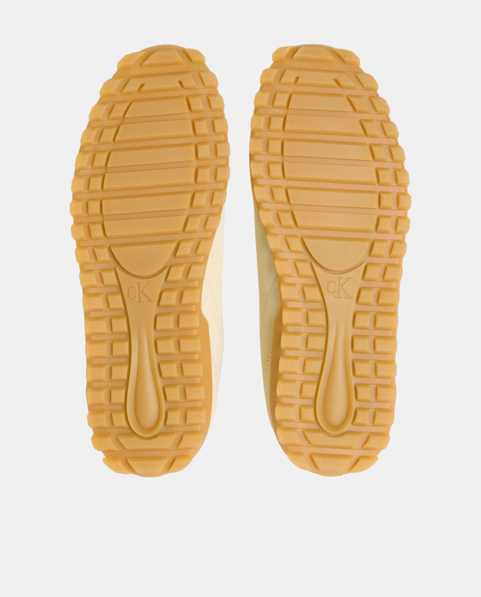 Sapatilhas Runner de Camurça Creme-5