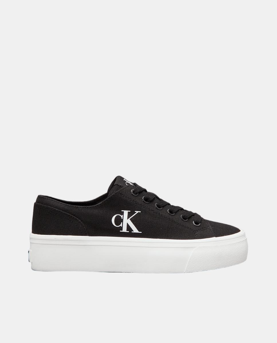 Calvin Klein - Zapatilla plataforma Calvin Klein de canvas.
