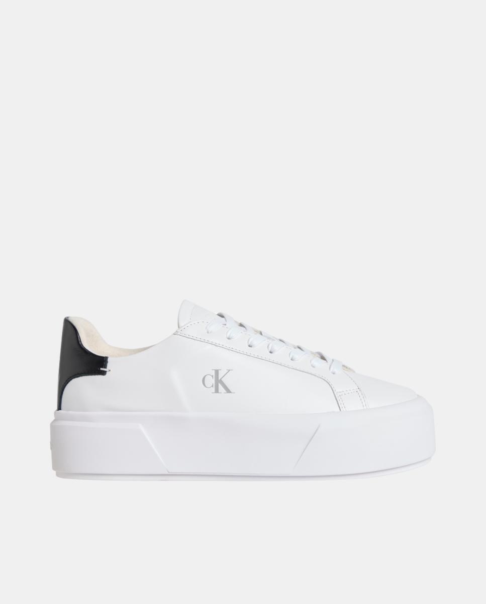 Calvin Klein - Zapatilla de doble suela de Calvin Klein de piel.