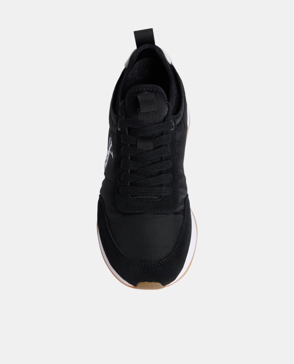 Sapatilhas Runner com Meia Preto-4