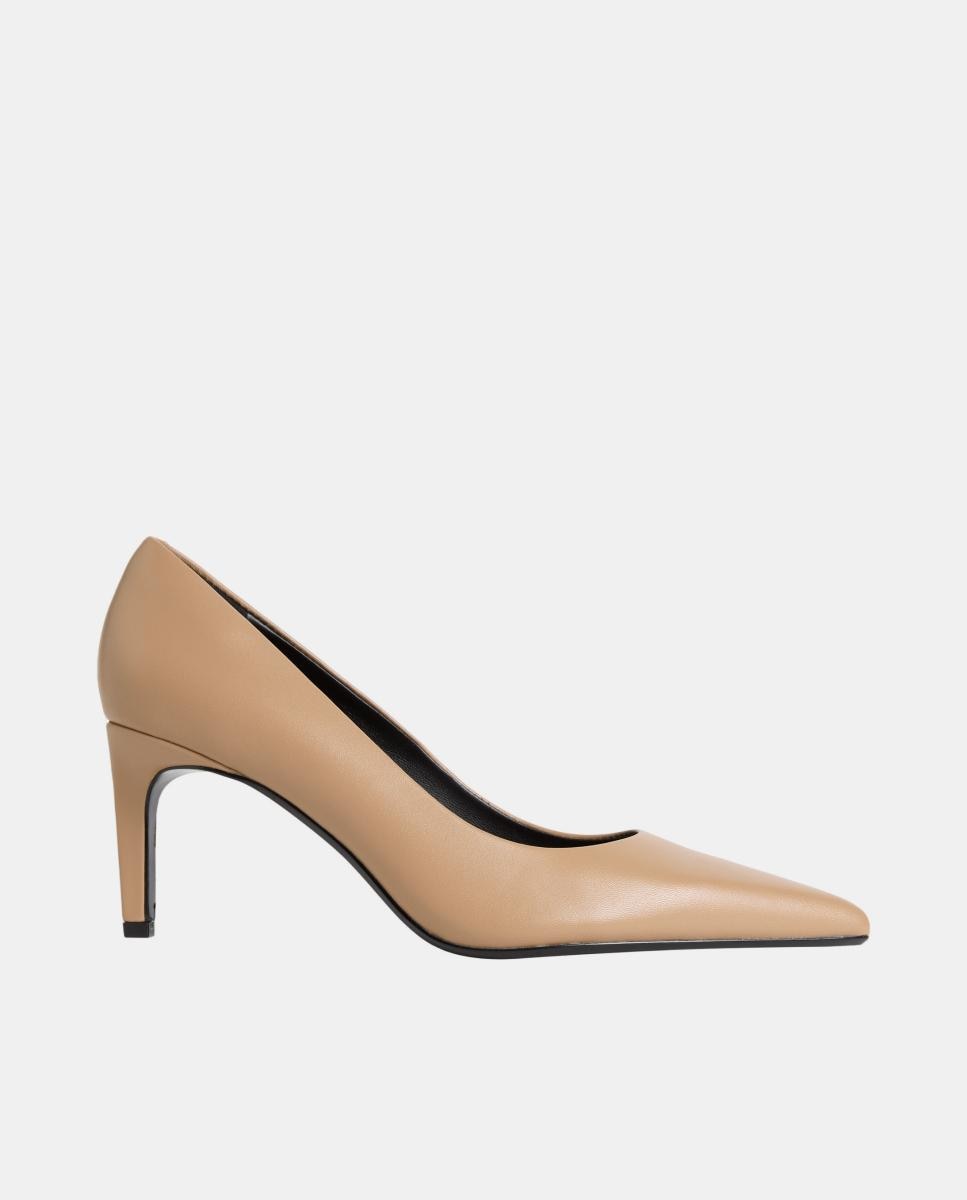 Imagem 0 de Sapatos de Salto Stiletto em Pele 70 mm