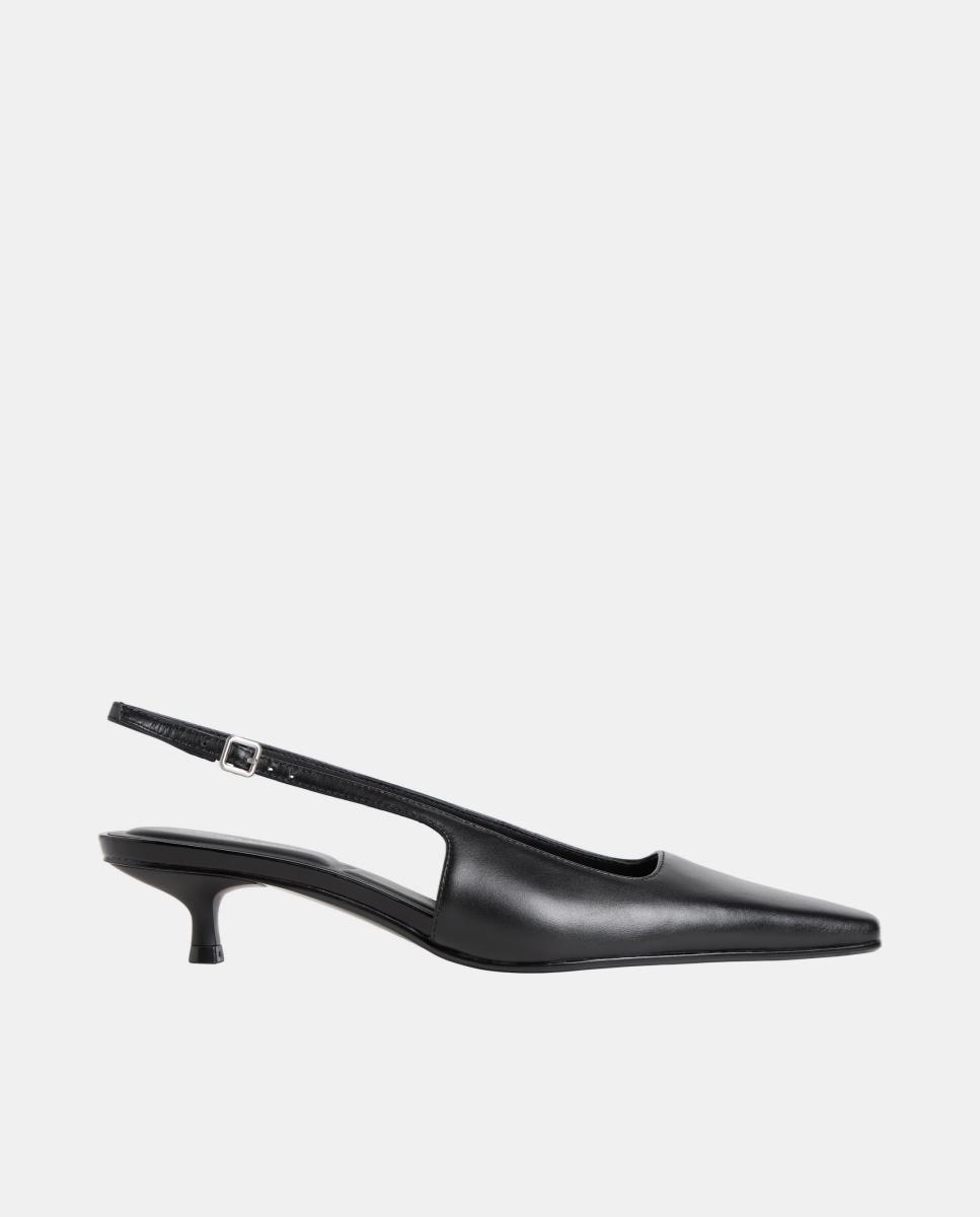 Imagem 0 de Sapatos de Salto Kitten em Pele