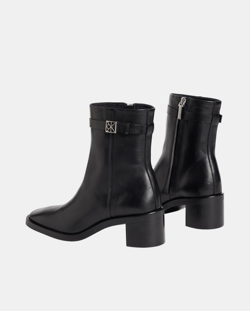Botins em Pele Preto-3
