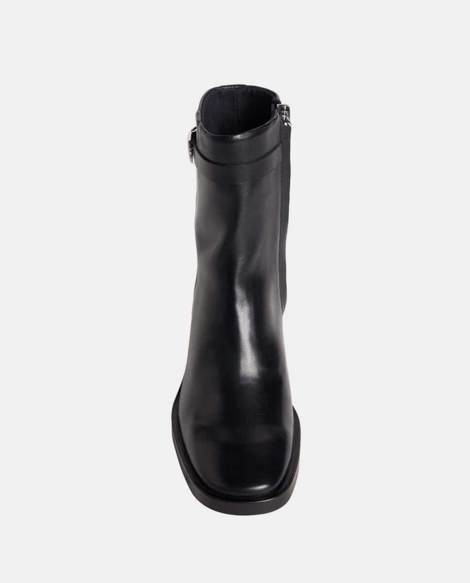 Botins em Pele Preto-4
