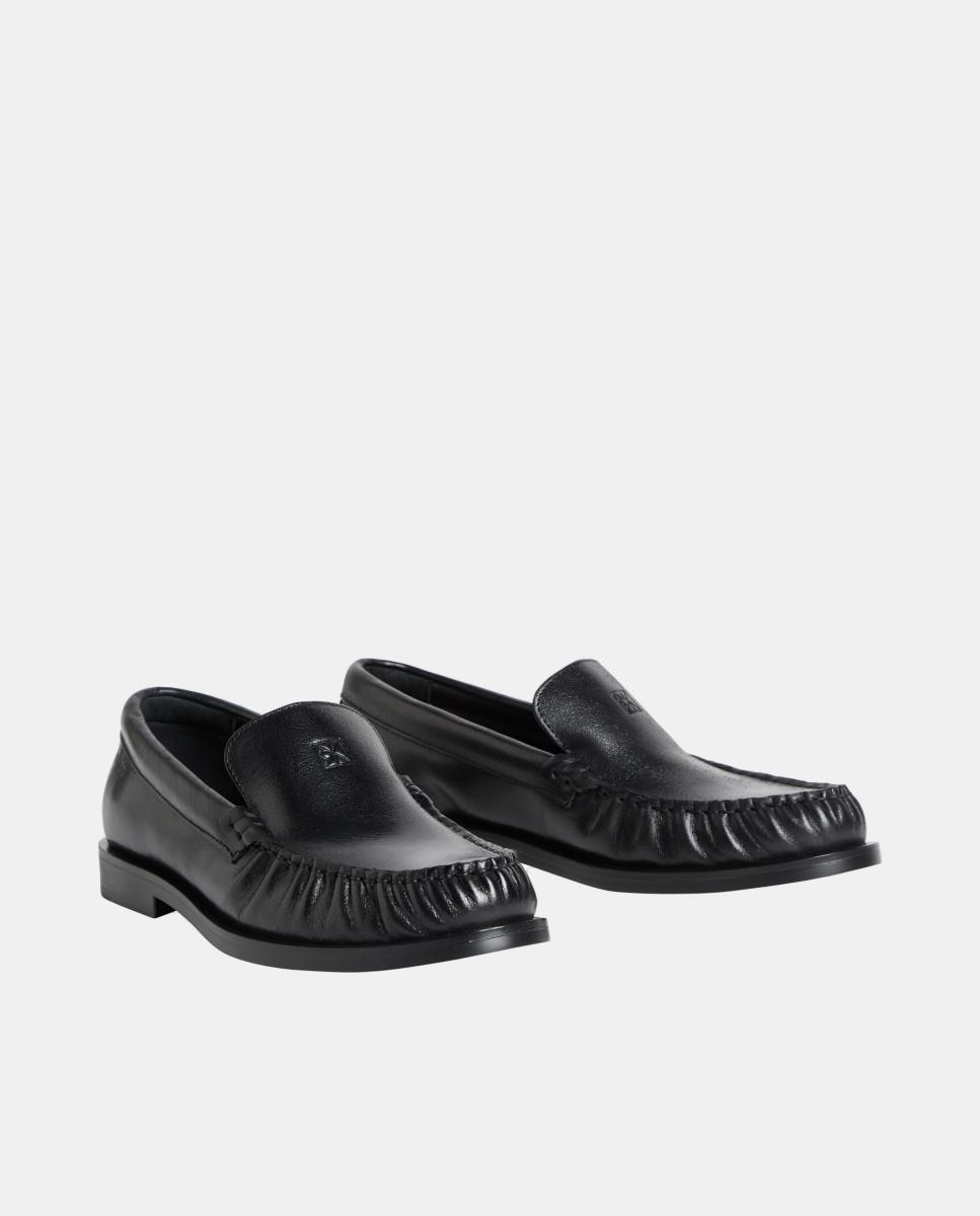 Mocasín Calvin Klein de piel - Negro Negro-2
