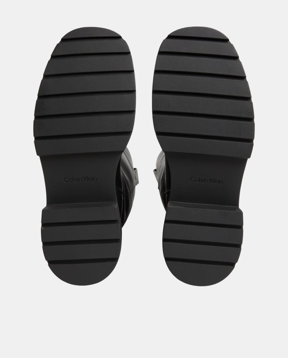 Botas em Pele Preto-5