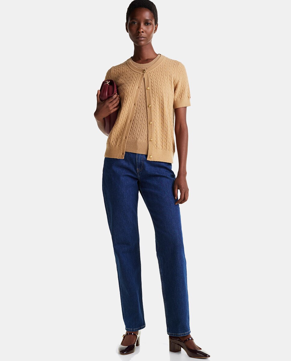 Sabrinas em Pele com Efeito de Verniz Vermelho/Grená-8