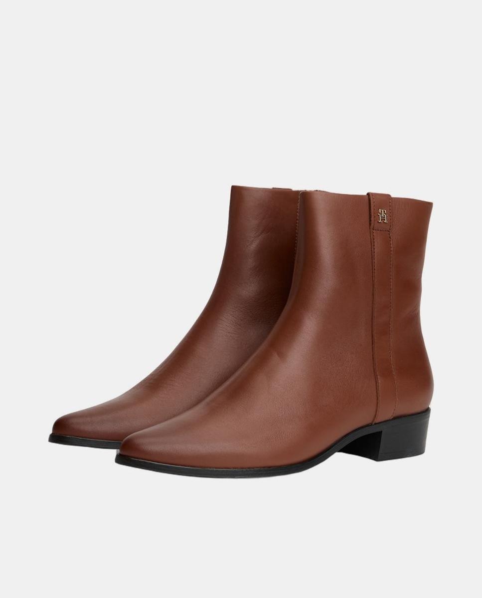 Botins em Pele Castanho-2