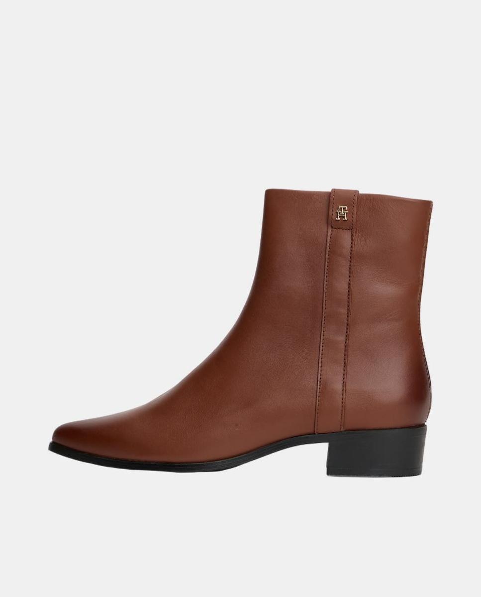 Botins em Pele Castanho-3