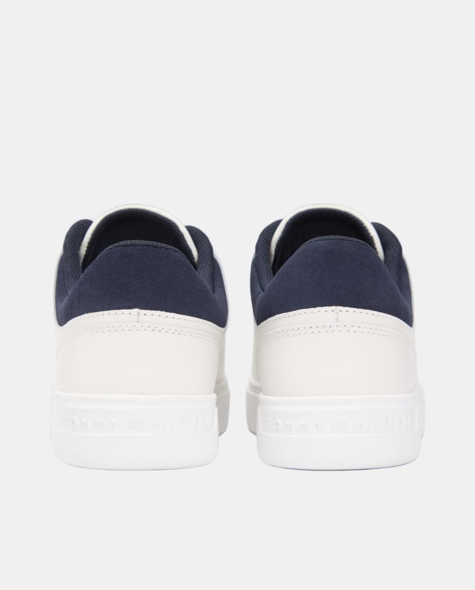 Sapatilhas Casual com Sola Cupsole Branco-5