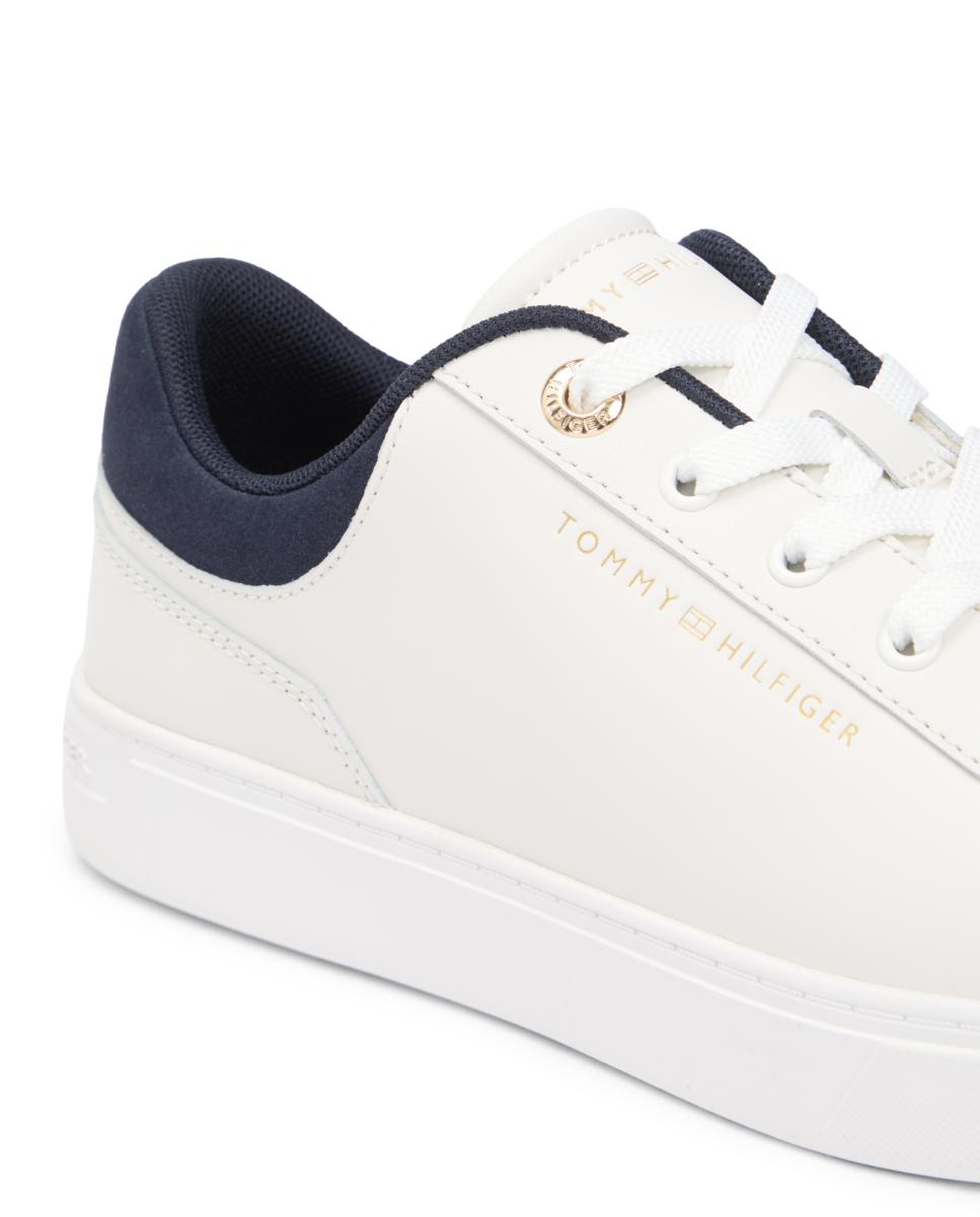 Sapatilhas Casual com Sola Cupsole Branco-7