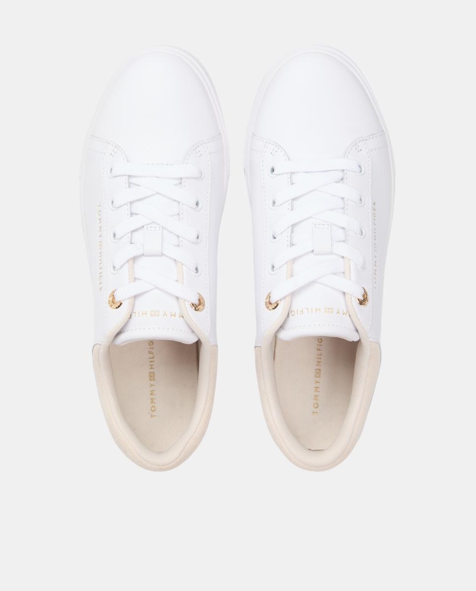 Sapatilhas com Sola Cupsole - Branco Branco-6