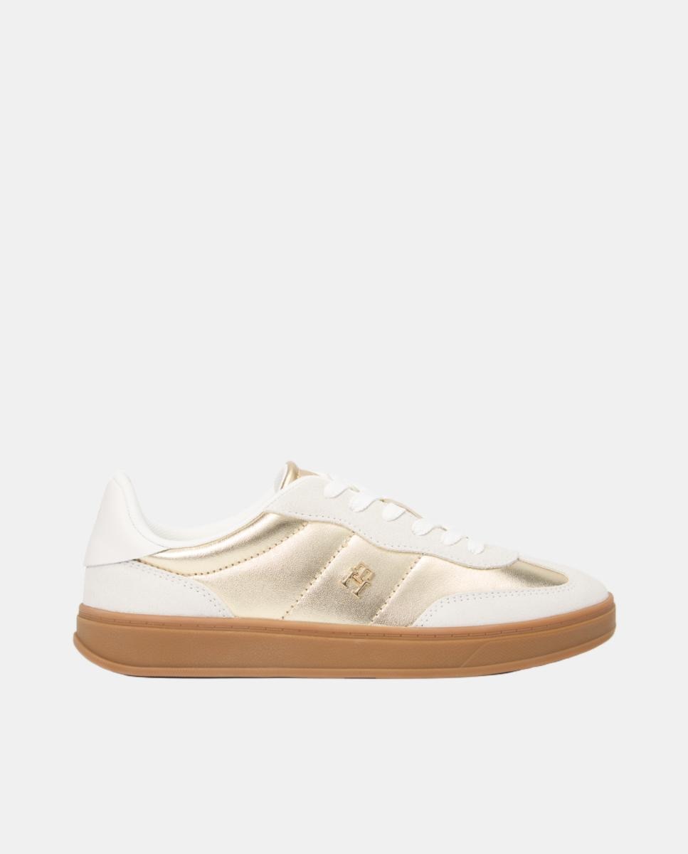 Imagem 0 de Sapatilhas com Acabamentos Dourados